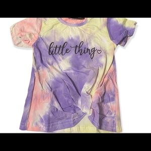 Cute Tie Dye w/ Front Tie Up